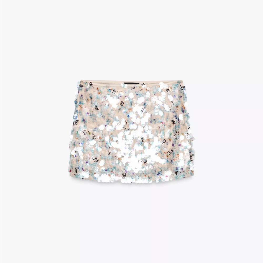 ZARA Sequin Mini Skirt